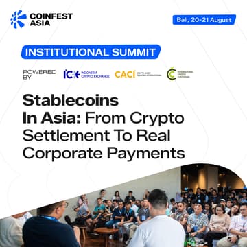 Cover Image for Stablecoins in Asia: From Crypto Settlement to Real Corporate Payments | Powered by ICEx Group