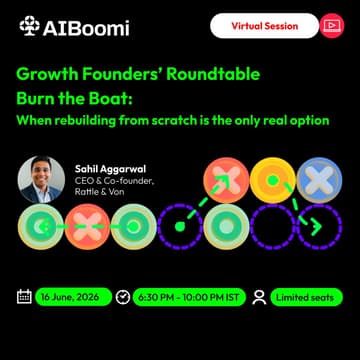 Cover Image for Burn the Boat: When rebuilding from scratch is the only real option (Growth Founders' Roundtable)