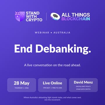 Cover Image for End Debanking | Stand With Crypto Australia