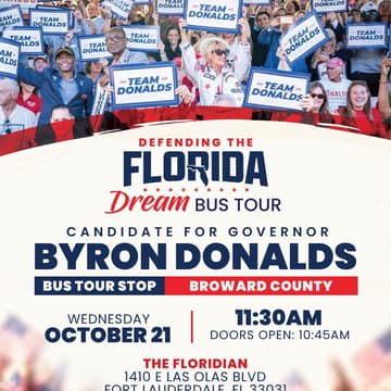 Cover Image for Byron Donald’s Las Olas