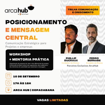 Cover Image for Posicionamento e Mensagem Central.