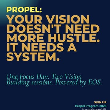 Cover Image for EO Propel: Module 1 - Vision Needs a System