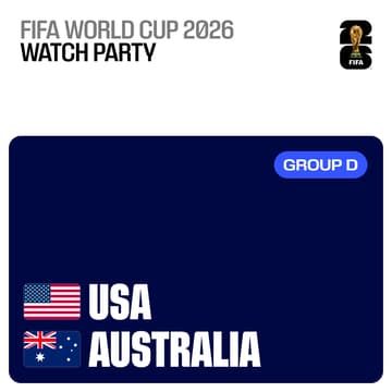 Cover Image for WORLD PUP WATCH PARTY - USA vs. Australia