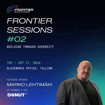Cover Image for Frontier Sessions #02 - Building Through Adversity