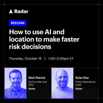 Cover Image for How to use AI and location to make faster risk decisions