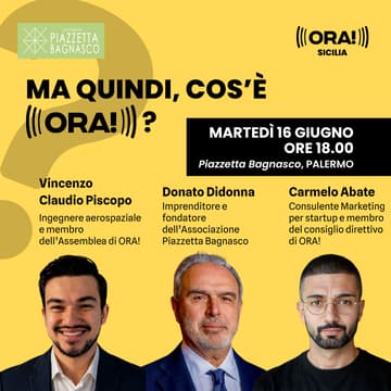 Cover Image for ORA! PALERMO - MA QUINDI, COS'È "ORA!"?