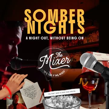 Cover Image for Somber Nights: Karaoke at The Mixer