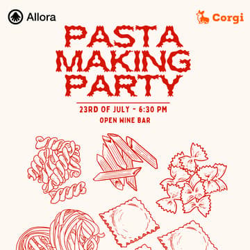 Cover Image for Pasta Making Party w/ Corgi and Allora