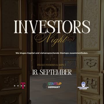 Cover Image for Investors Night - Stuttgart Edition