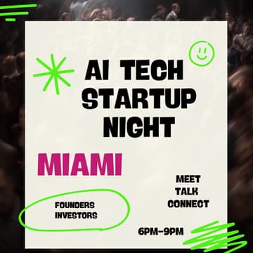 Cover Image for AI Tech & Startup Night — Miami