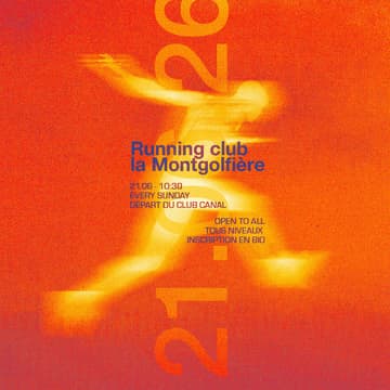 Cover Image for RUN CLUB @La Montgolfière 10ème