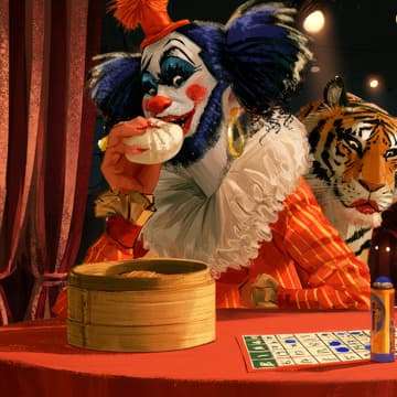 Under A Big Top - Dim Sum & Drag Bingo