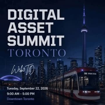 Cover Image for Digital Asset Summit Toronto 2026