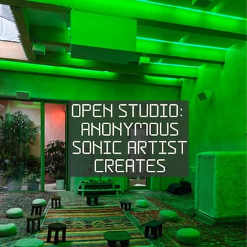 Cover Image for Anonymous Sonic Artist Creates - Open Studio