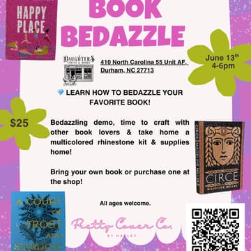 Cover Image for Bedazzle Your Favorite Book Event