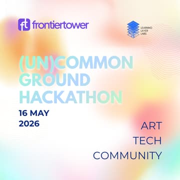 Cover Image for (SIGN UP ON THE OTHER EVENT, CHECK DESCRIPTION) (un)common ground hackathon - second location - Open Registration