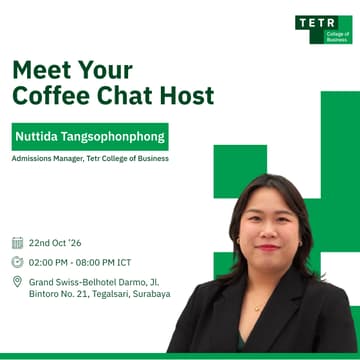 Cover Image for TETR Masters | Coffee Chat, Surabaya | 22nd October