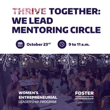 Cover Image for Thrive Together: WE Lead Mentoring Circle