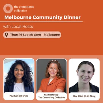 Cover Image for 🏵 Melbourne Community Dinner
