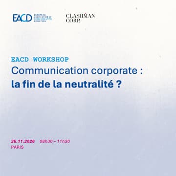 Cover Image for EACD WORKSHOP #1 - STRATÉGIES D'INFLUENCE, CRISES ET MENACES ACTIVISTES.
