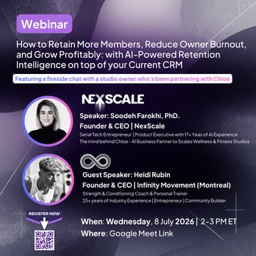 Cover Image for How to Retain More Members, Reduce Owner Burnout, and Grow Profitably — with AI-Powered Retention Intelligence