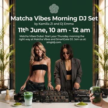 Cover Image for Matcha Vibes Morning DJ Set