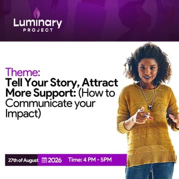 Cover Image for Tell Your Story, Attract More Support: (How to Communicate your Impact)