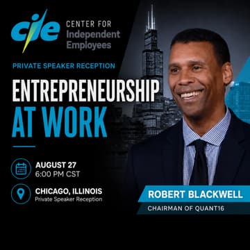 Cover Image for Private Speaker Reception with Robert Blackwell: Entrepreneurship at Work