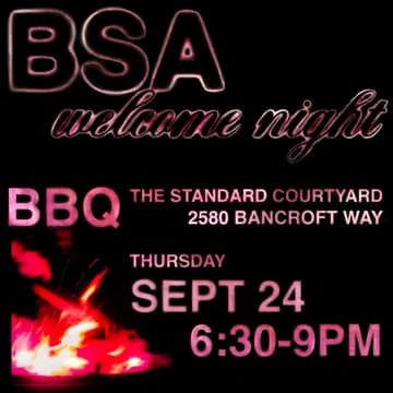 Cover Image for BSA Welcome Night BBQ