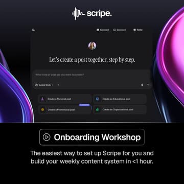 Cover Image for Scripe Onboarding Workshop