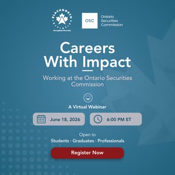 Cover Image for Careers With Impact - Working at The Ontario Securities Commission