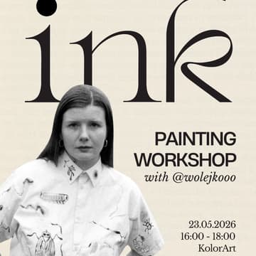 Obrazek w tle dla Warsaw Creative Club: Art Workshop with Zuzanna (@wolejkooo)