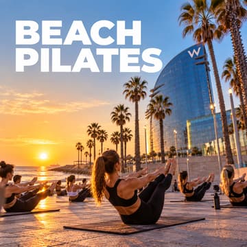 Cover Image for Beach Pilates ✧ Barceloneta Sunrise