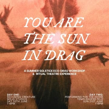 Cover Image for YOU ARE THE SUN IN DRAG
