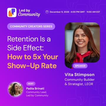 Cover Image for Retention Is a Side Effect: How to 5x Your Show-Up Rate