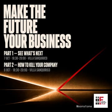 Cover Image for MAKE THE FUTURE YOUR BUSINESS Part 2 — How to Kill Your Company