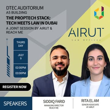 Cover Image for The Proptech Stack: Tech Meets Law in Dubai