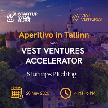 Cover Image for Aperitivo with Vest Ventures Accelerator - Startups Pitching