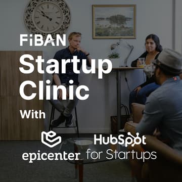 Cover Image for FiBAN Startup Clinic with Hubspot and Epicenter