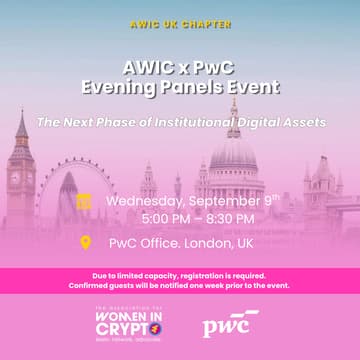 Cover Image for AWIC x PwC UK Panel Event: The Next Phase of Institutional Digital Assets