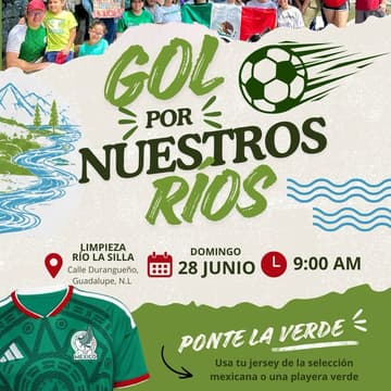 Cover Image for Limpieza Río la Silla Gol por nuestros ríos