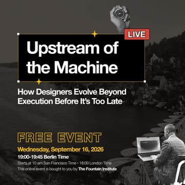 Cover Image for FREE EVENT: Upstream of the Machine