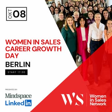 Cover Image for Women in Sales Career Growth Day - Berlin