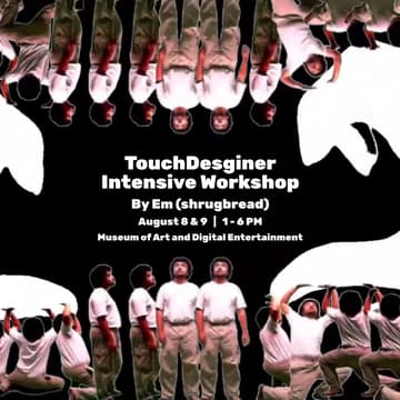 Cover Image for Touchdesigner 2-day Intensive
