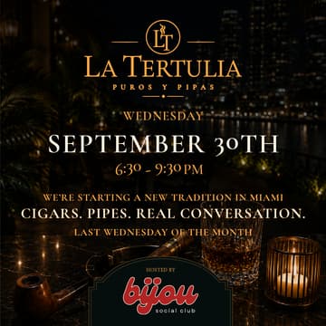 Cover Image for LA TERTULIA · Puros y Pipas