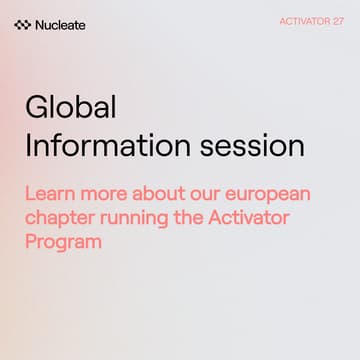 Cover Image for Activator Info Session: Europe Chapters