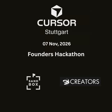 Cover Image for Cursor x Sandbox Hackathon | Stuttgart