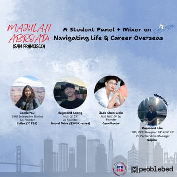 Cover Image for Majulah Abroad (SF): A Student Panel + Mixer on Navigating Life & Career Overseas