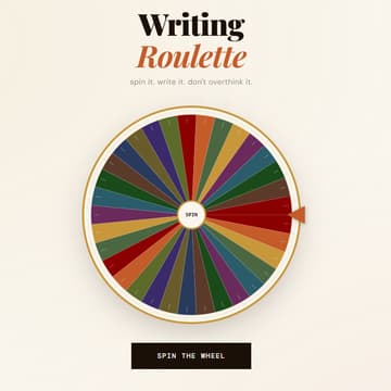 Cover Image for Writing Roulette