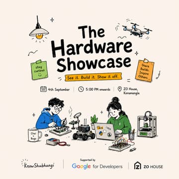 Cover Image for The Hardware Club Bangalore - Robotics & Physical AI Showcase